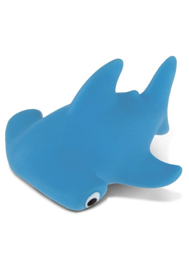 Puzzled Hammerhead Shark Rubber Squirter Bath Buddy Bath Toy Ocean Sea Life Collection 3 Inch Affordable Gift For Your Little One Item 2773 - Image 2