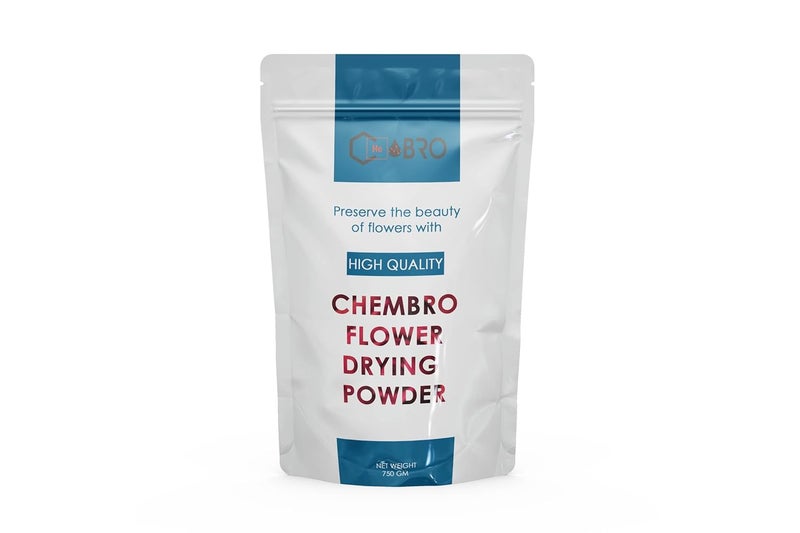 ChemBro ChemBro Flower Drying Powder for Dry Flowers Potpourri Resin Art and Home Decor Made with Reusable Colour indicating Silica Gel Powder 750 Gm Pack of 1  - Image 1