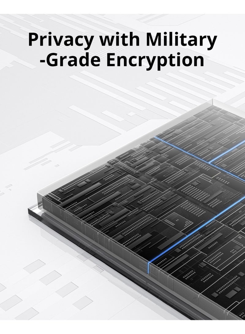 eufy eufy Security HomeBase 3 eufy S380 Security Camera, Toll-Free Use, Expandable Memory, eufy Security Compatibility, Military Standard Encryption(1 Year Warranty) - Image 4