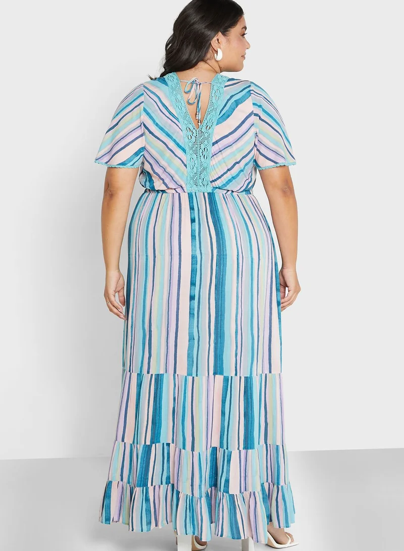 Avenue Floral Tiered Dress