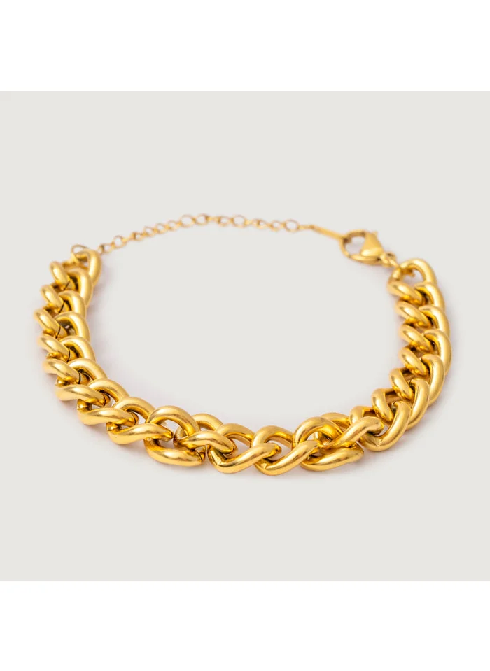 noya 18K Gold Plated Yennifer Chain Chunky Bracelet