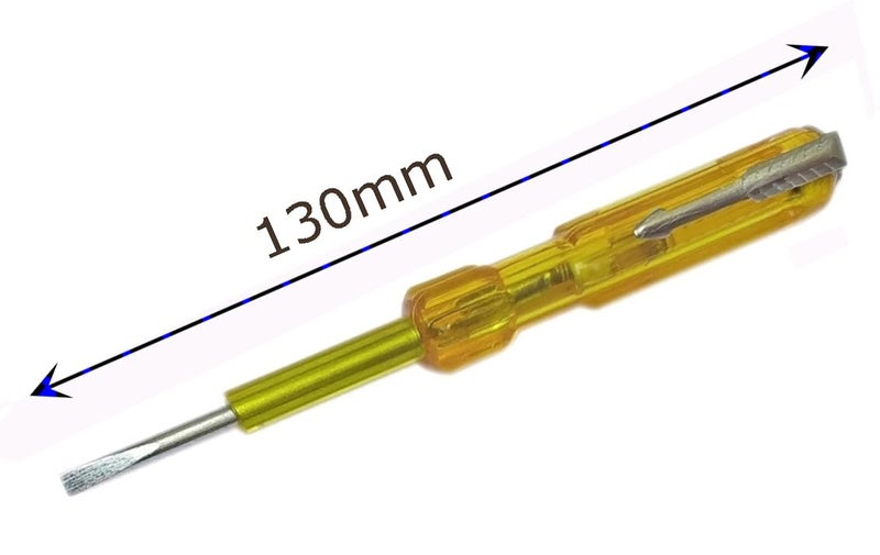 Inditrust Inditrust Multi type 6pc Screwdriver set with 1 Electric Tester and 1 Wire cutter Hand Tool Kit 3 Tools  - Image 4