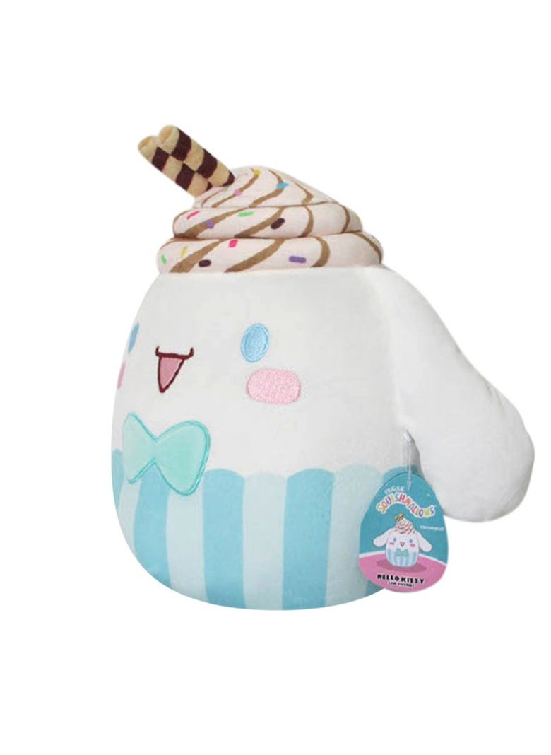 سكويش مالو Squishmallows Official Kellytoy Sanrio Squad لعبة اسفنجية محشوة بلعبة أفخم (Cinnamoroll (آيس كريم) ، 12 بوصة)  - Image 3