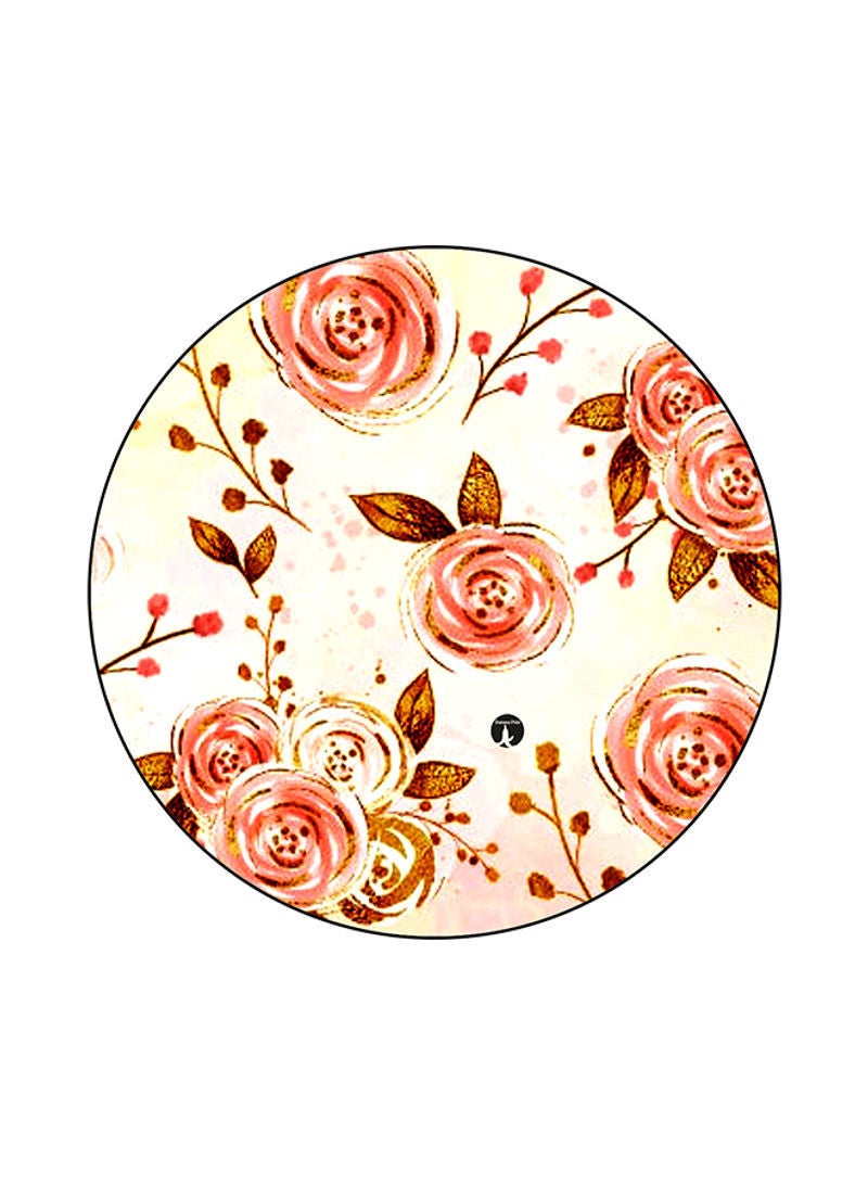 RKN Flowers Printed Mouse Pad Multicolor