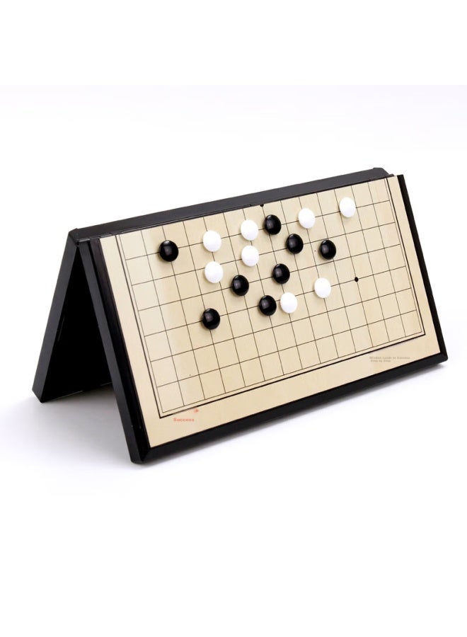 SUCCESS Chenggong Magnetic Five-in Chess Set With Folding Board, Board Game For Children's Leisure And Travel, Portable Five-in Chess Set 5218 - Image 1