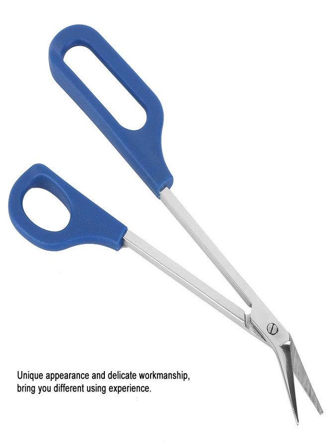 Tbest Nagelschere Mit Langem Griff,Long Handled Scissors for Toenails Nail,Long Toenail Clippers for Seniors Long Handle Stainless Steel Long Handle Small Scissors Professional Handcraft Scissors - Image 5