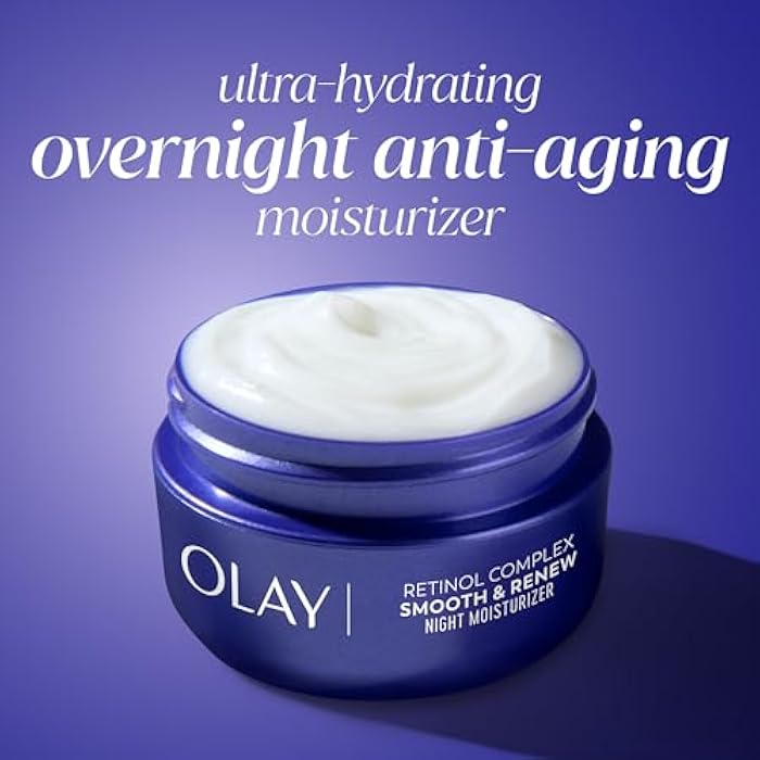Olay Regenerist Radiance Retinol Face Moisturizer: Smooth & Renew Cream for Women - Fragrance-Free, Anti-Aging, Anti-Wrinkle, Tightening & Brightening - 2 Oz - Image 4