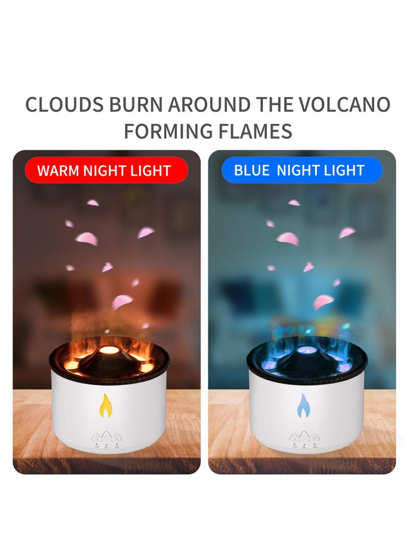 Arabest مرطبات الهواء لغرفة النوم 360 مل، مرطبات هواء الغرفة للأطفال والنباتات، مرطب بدون فلتر للمنزل، طاولة بجانب السرير، غرفة الأطفال، المكتب (أبيض)  - Image 3