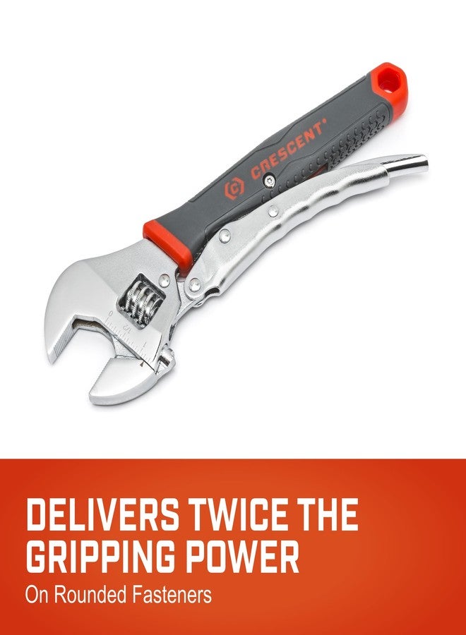كريسنت مفتاح كريسنت ١٠ بوصات قابل للتعديل والقفل مصنوع من مادة مزدوجة - ACL10VS - Image 4