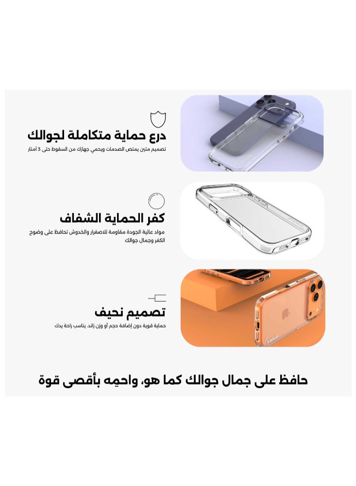 Value Grip Clear Protection Case for iPhone 17 Pro - Image 2