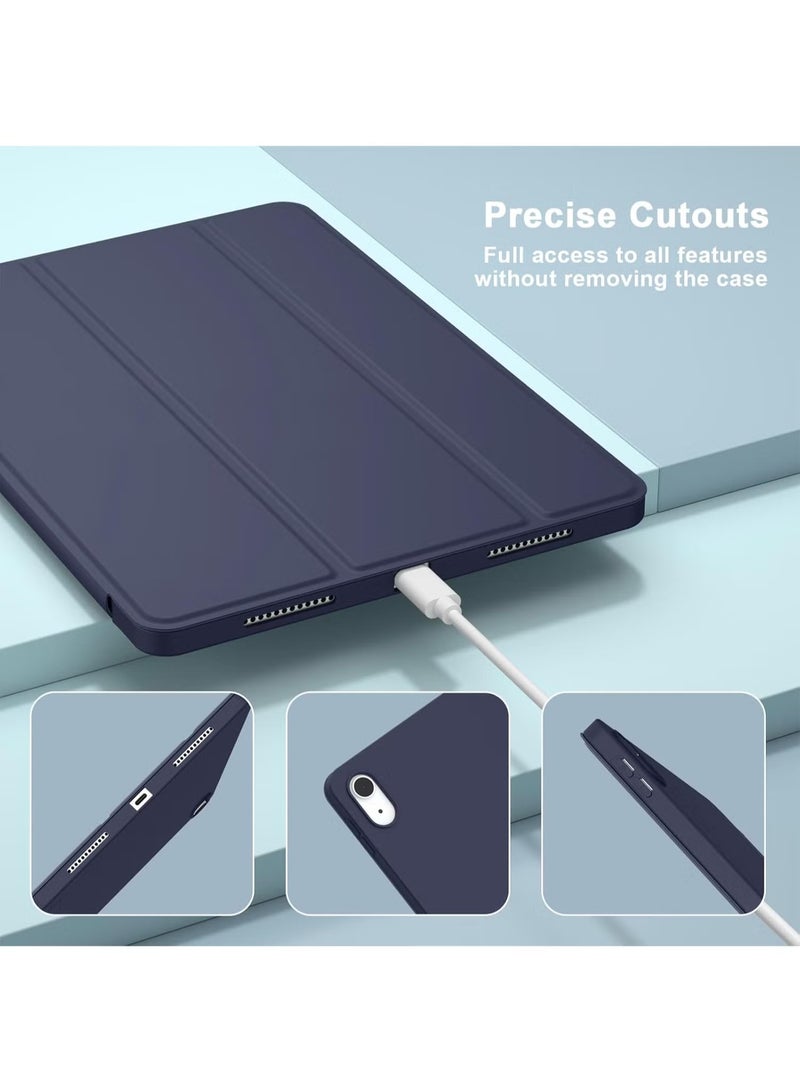 TWEGGON iPad (A16) 11th Generation 2025 Case Protective Flip Folio Smart Case Cover for Apple iPad (A16) 11th Generation Blue - Image 4