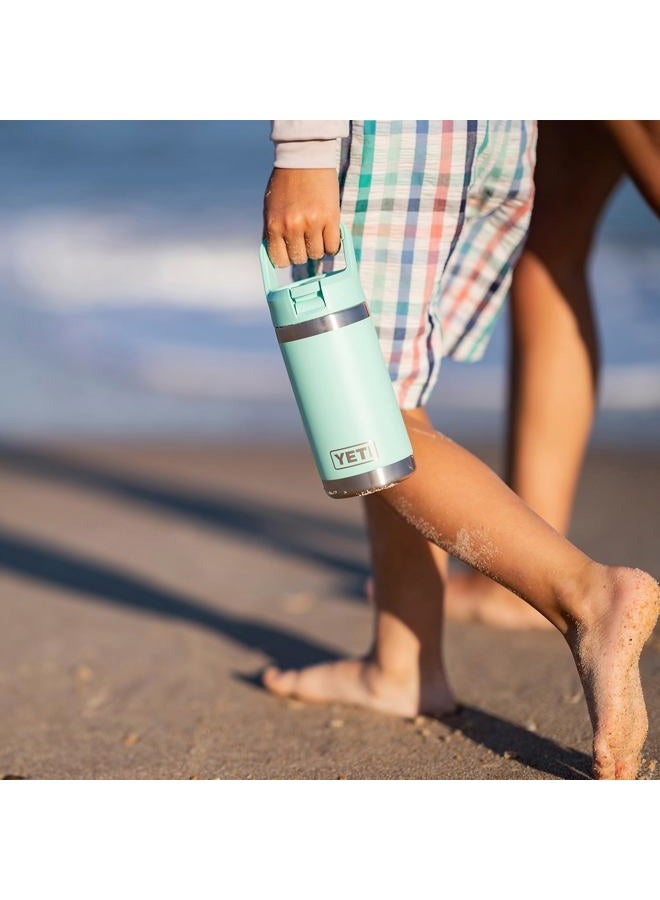 YETI Rambler Jr. 12 oz Kids Bottle, with Straw Cap, Ultramarine Violet - Image 5