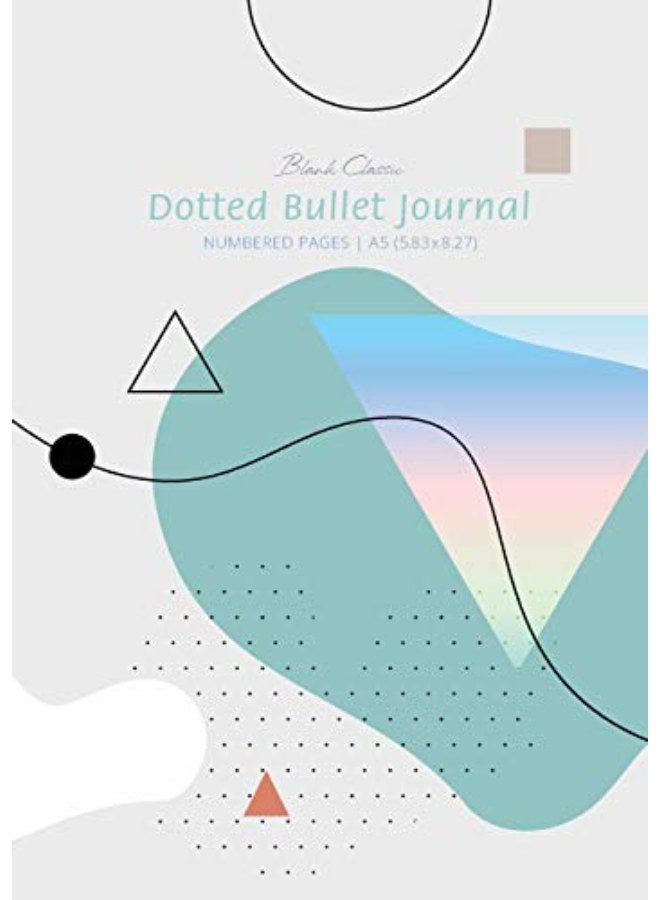Dotted Bullet Journal - Abstract: Medium A5 - 5.83X8.27
