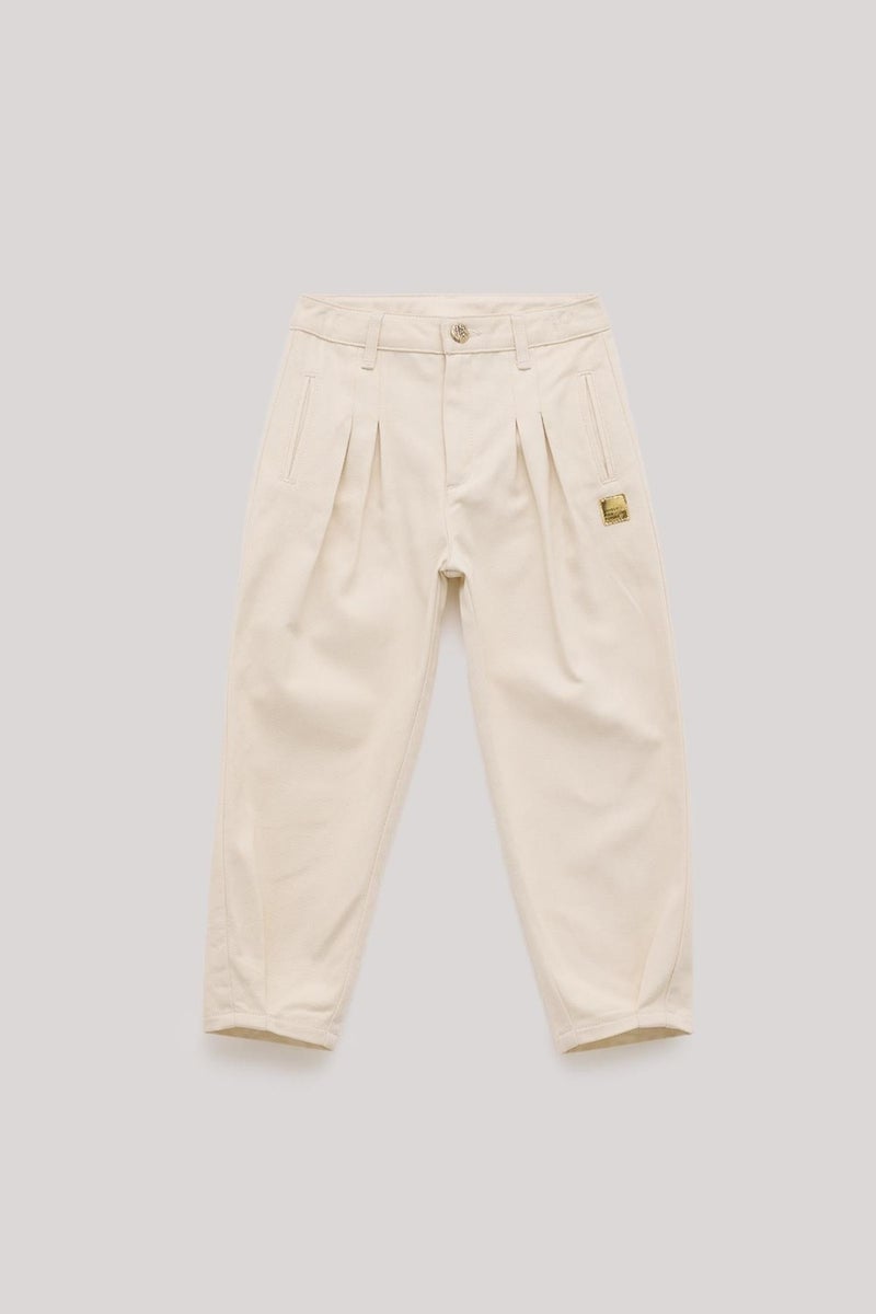 TYESS Girls Beige Trousers - Image 5
