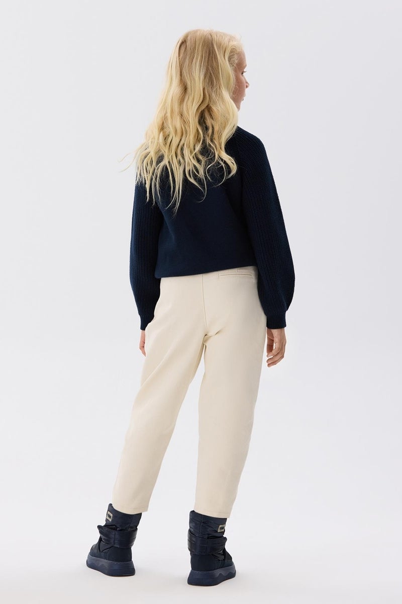 TYESS Girls Beige Trousers - Image 4