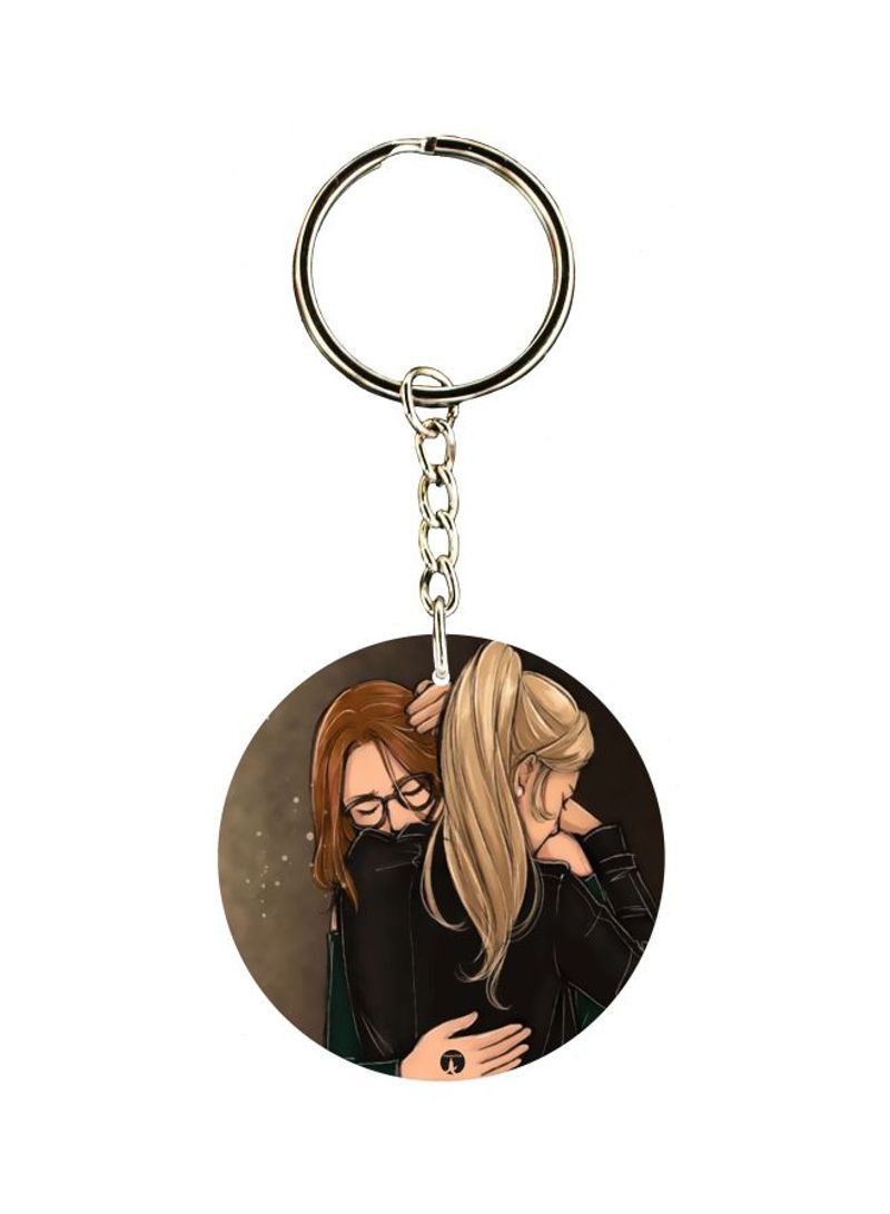 RKN Girl Printed Keychain