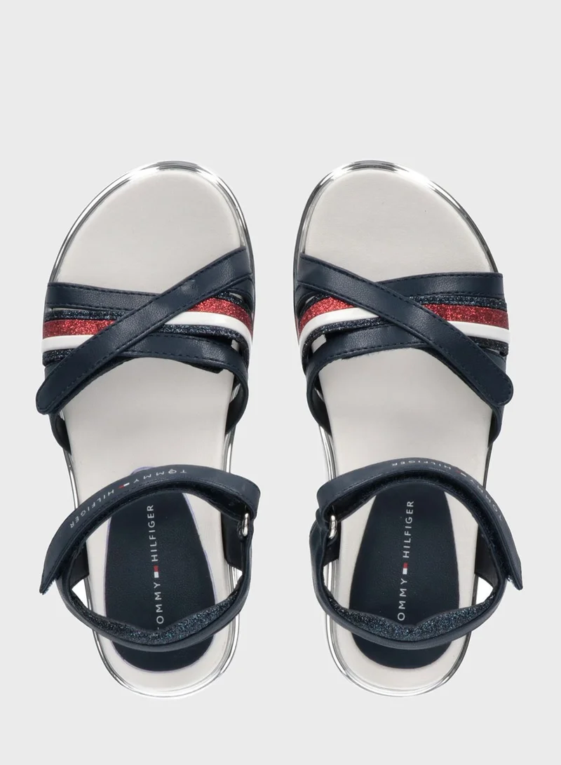 TOMMY HILFIGER Kids Velcro Sandal