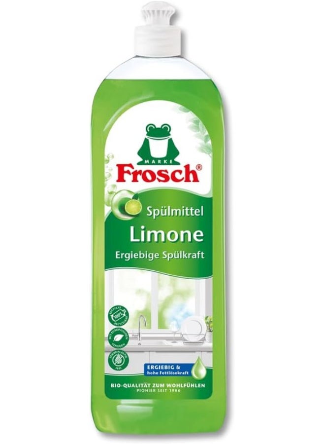 Green Lemon Dishwashing Liquid - 1L Eco-Friendly Cleaning Power