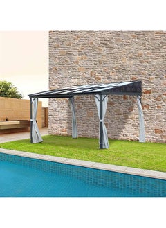 DANUBE HOME Atlanta Gazebo Gazebo Party Tent Heavy Duty Party Tent For Camping Wedding Party Patio Backyard Lawn Beach Modern Outdoor Furniture 3X4M  - Image 3