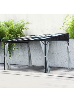 DANUBE HOME Atlanta Gazebo Gazebo Party Tent Heavy Duty Party Tent For Camping Wedding Party Patio Backyard Lawn Beach Modern Outdoor Furniture 3X4M  - Image 2