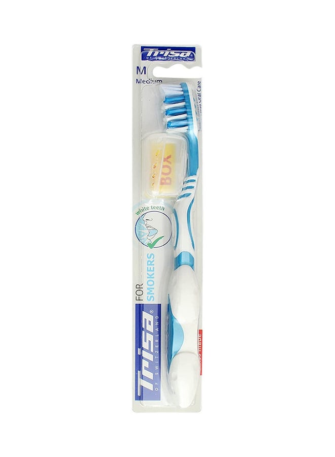 TRISA Smokers Toothbrush Medium - Image 1
