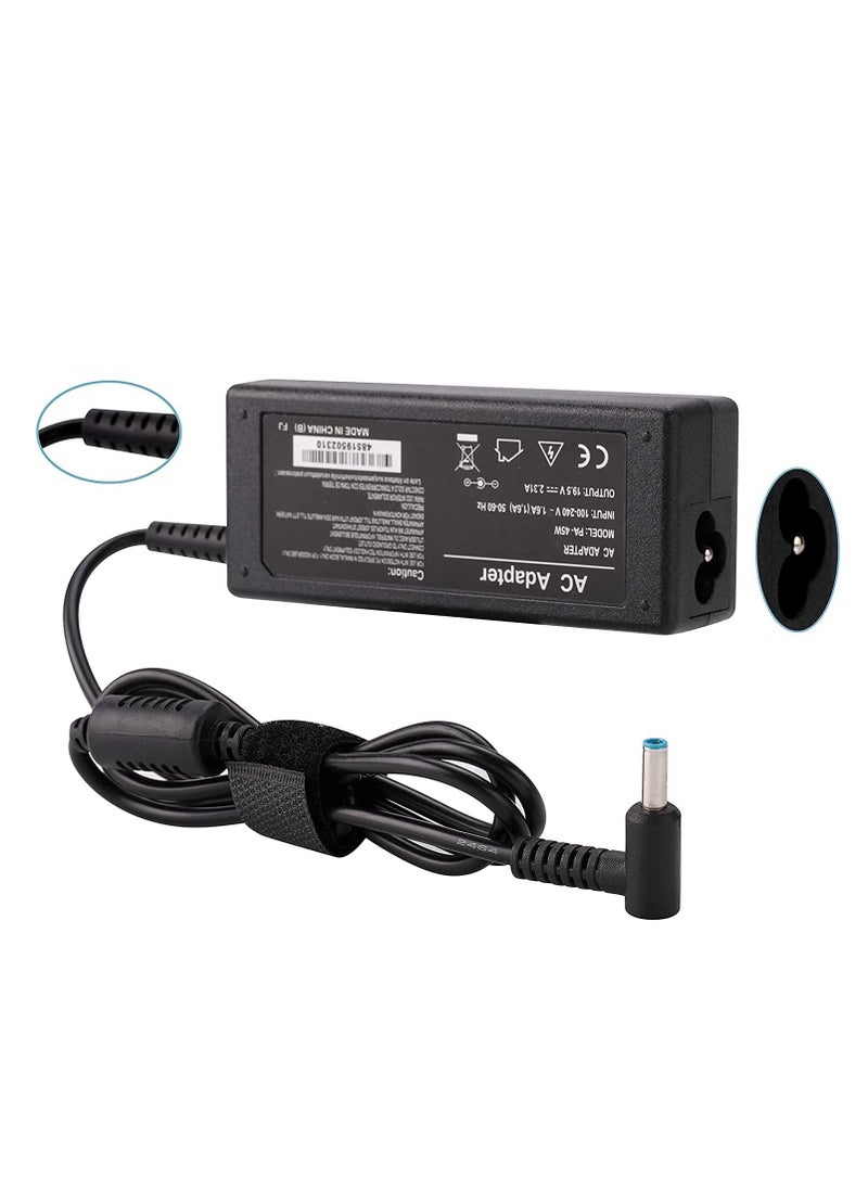 Generic - 65W Laptop Charger for HP EliteBook 840 850 845 830 820 G8 G7 G6 G5 G4 G3 / 745 735 725 755 G6 G5 G3 G4 / ProBook 640 650 G5 G3 G4 G6 G7 / 450 430 440 446 455 470 G8 G7 G6 G5 G4 Power Cord - Image 1