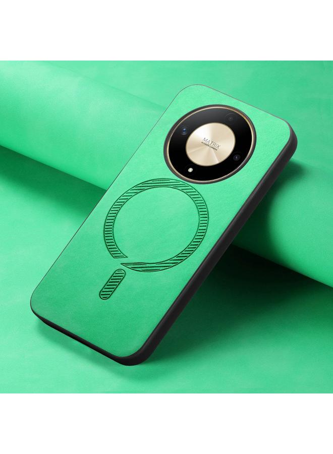 اس-توب جراب خلفي مغناطيسي من البولي يوريثان لهاتف Honor X9b / Magic6 Lite 5G Retro Magsafe - Image 2