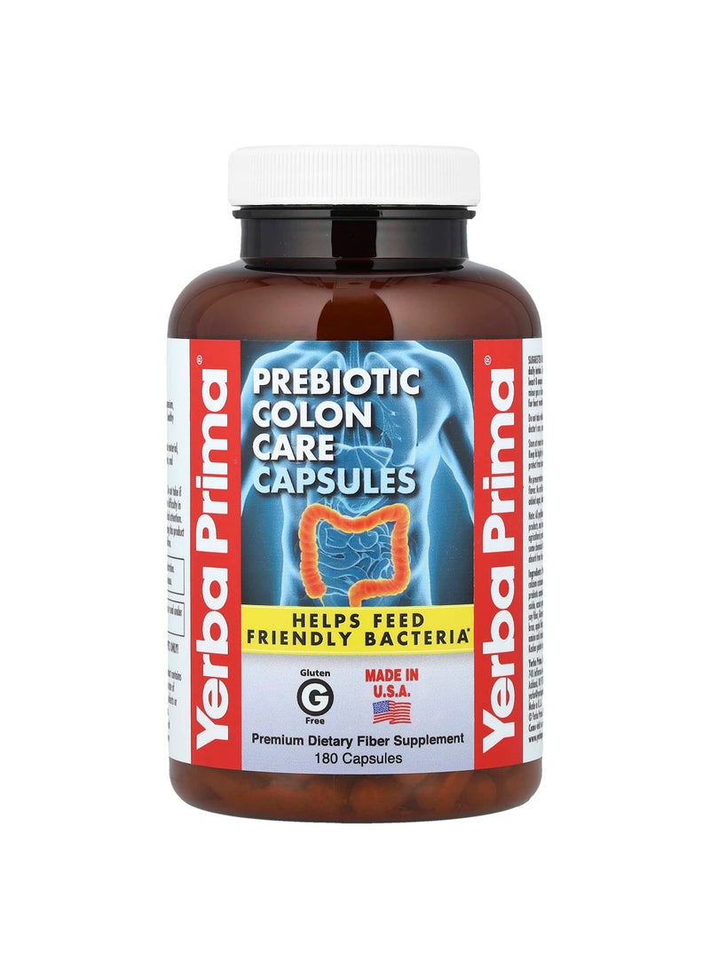 Prebiotic Colon Care, 180 Capsules