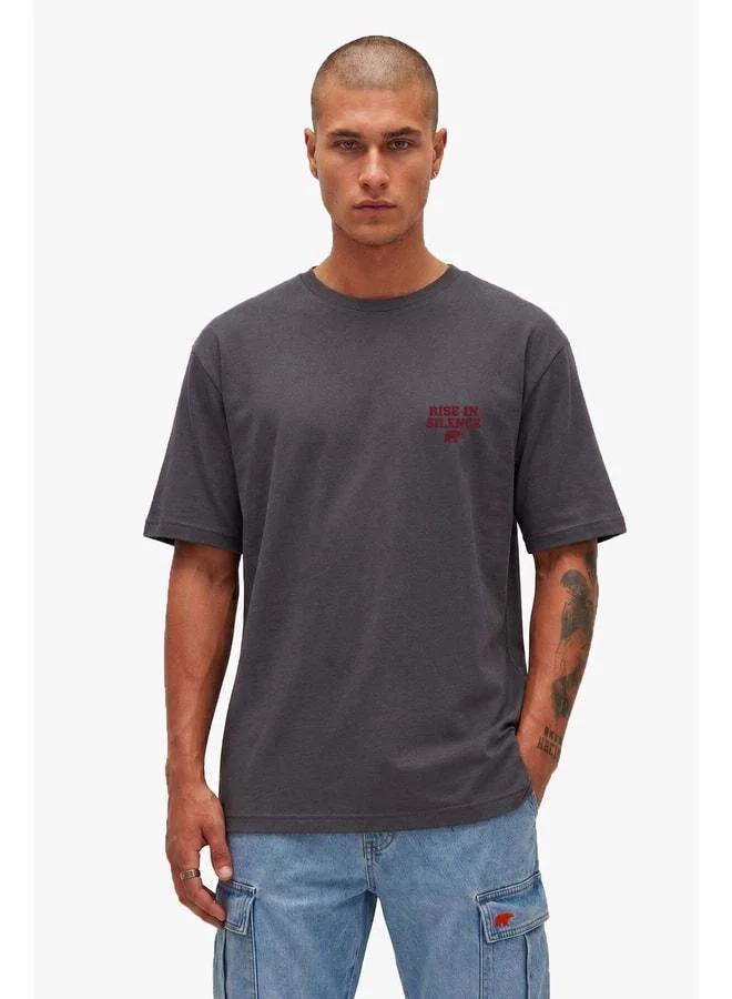 Bad Bear Rise Asphalt Printed Men's T‑shirt.