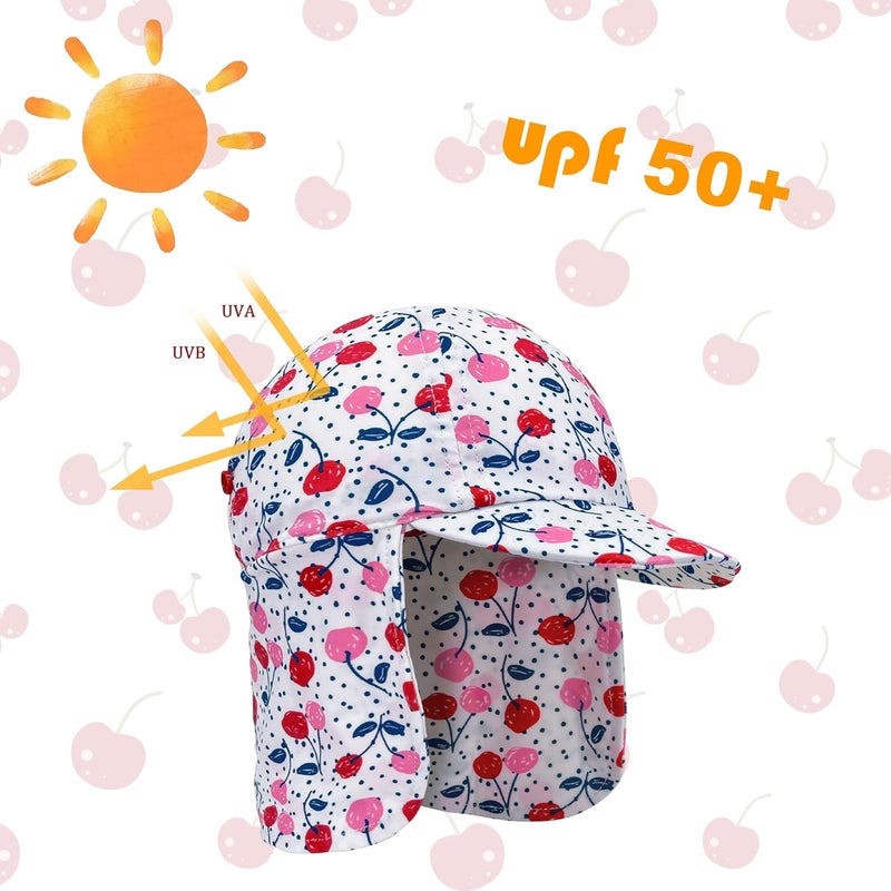 Gifts Treat Kids Legionnaires Hat, UPF 50+ Sun Protection Swim Cap Flap Hat for Kids, Quick Drying Boys Sun Hat with Neck Protection for Beach Seaside Pool… - Image 3