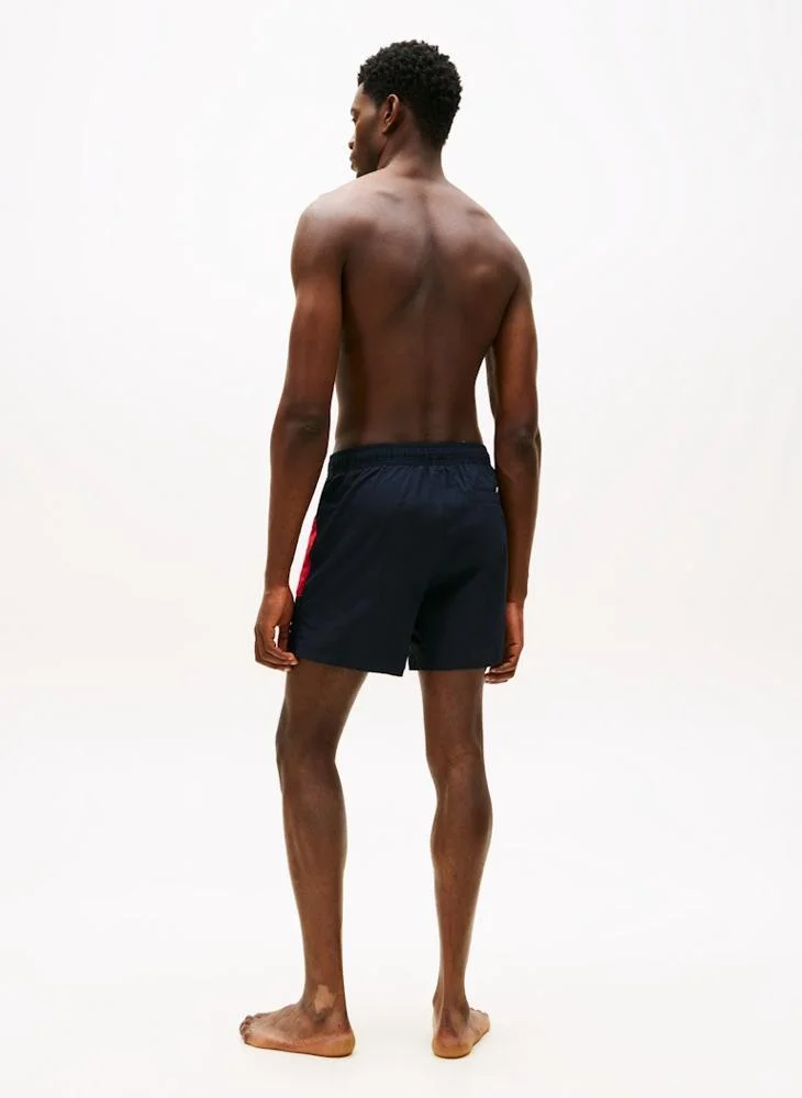 TOMMY HILFIGER Classic Colour-Blocked Mid Length Swim Shorts