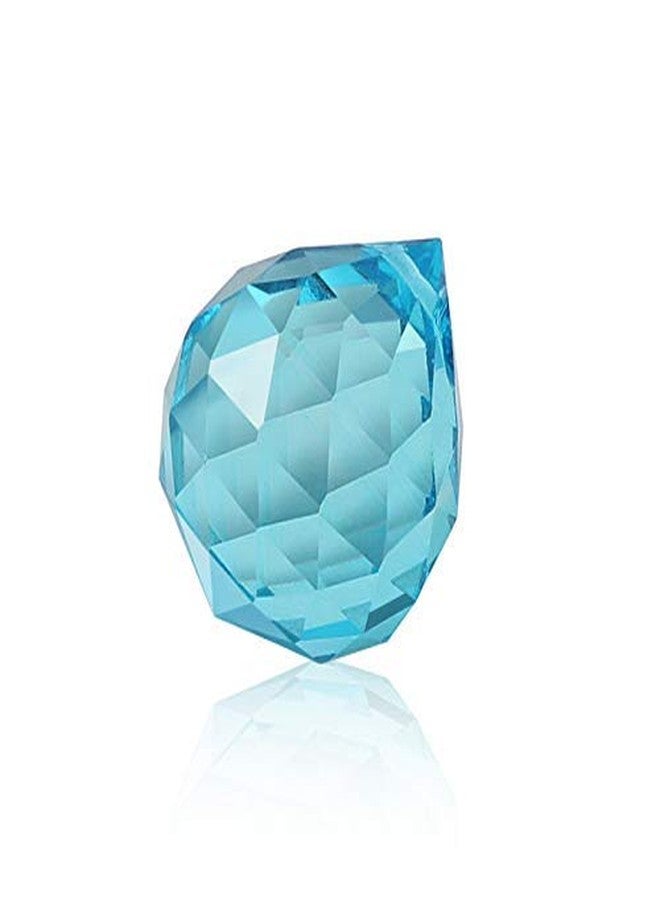 لايت ويف ستائر لايت ويف أكريليك مكونة من 10 خيوط كريستالية مع شرائط زرقاء سماوية لتزيين الأبواب والنوافذ والمعابد ومناطق التقسيم [لون أزرق سماوي] - Image 5