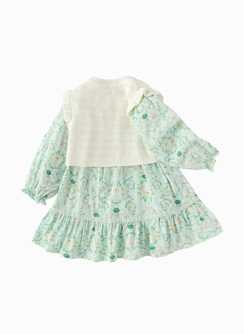 Balabala Girl Toddler Woven one-piece dress