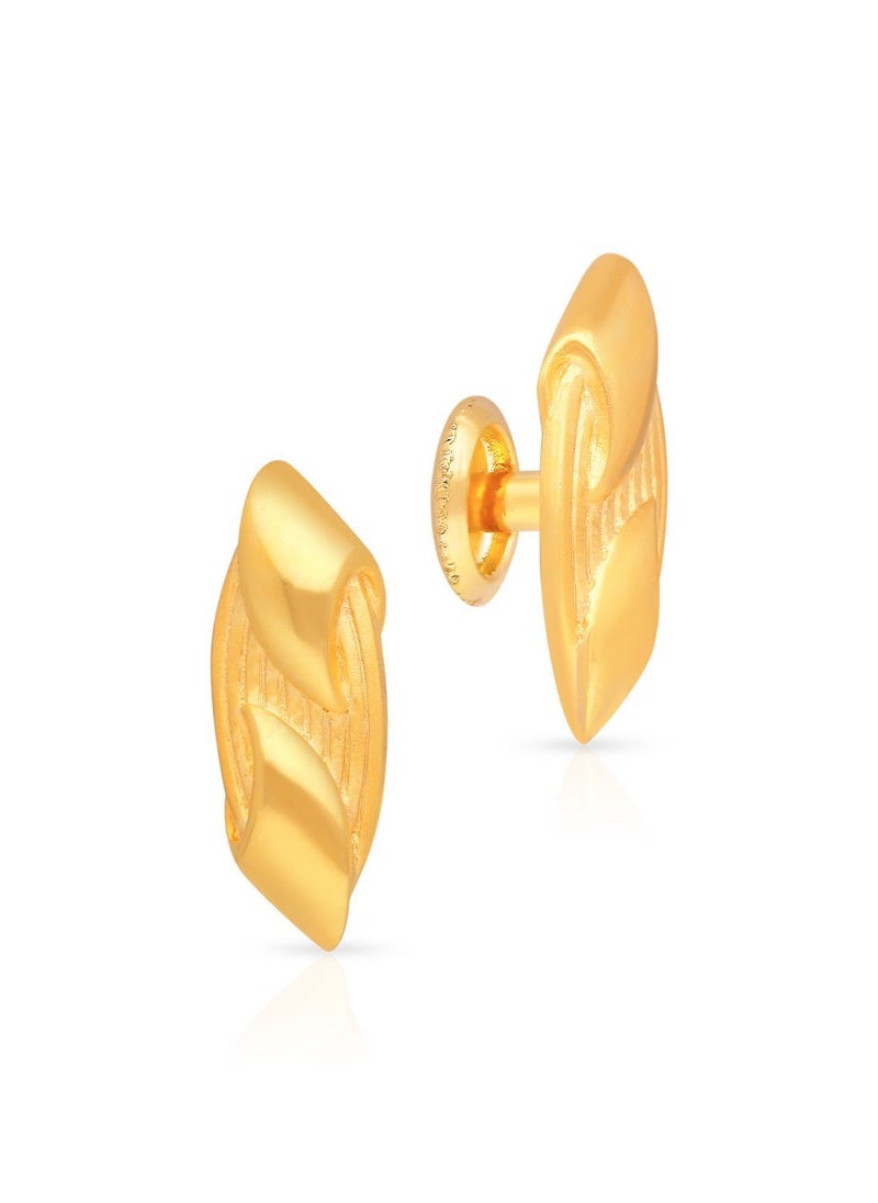 Malabar Gold and Diamonds - 22 Karat 916 Purity Yellow Gold Earring EG1173557Y For Women - Image 1