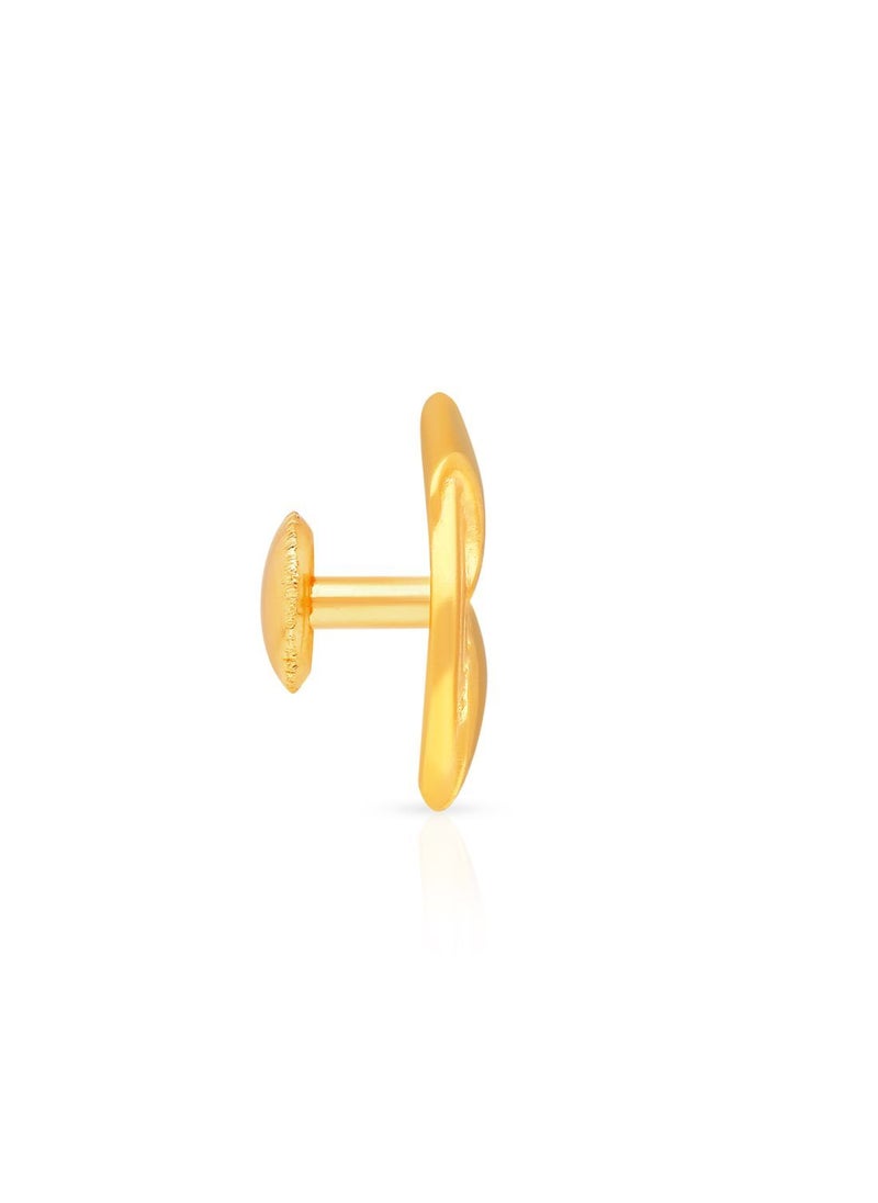 Malabar Gold and Diamonds - 22 Karat 916 Purity Yellow Gold Earring EG1173557Y For Women - Image 1