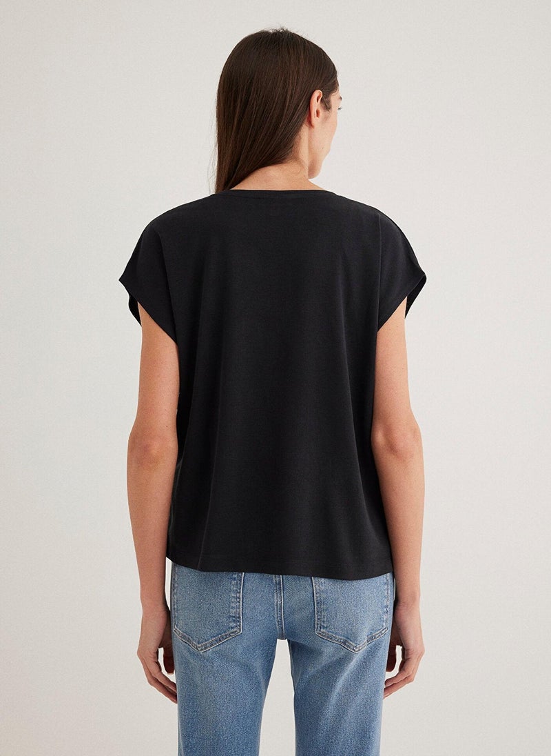 MAVI Black T-Shirt - Image 4