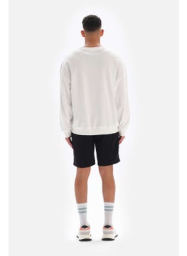 dagi White Men's Tennis Printed Sweatshirt  - Image 1