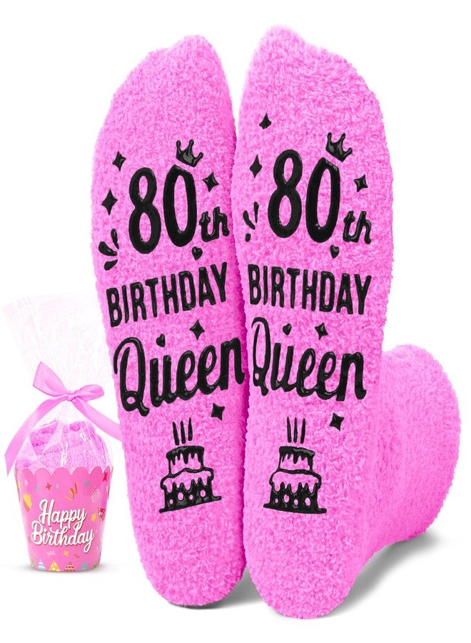 Happy Pop HAPPYPOP 80th Years Old Birthday Gifts - Best Gifts for 80 Elderly Women, Socks for 80 Year Old - Image 1