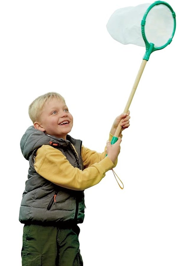 Hape Butterfly Net| Bamboo & Plant Plastic Outdoor Bug Catching Net Toy, 4+ Years - Image 2