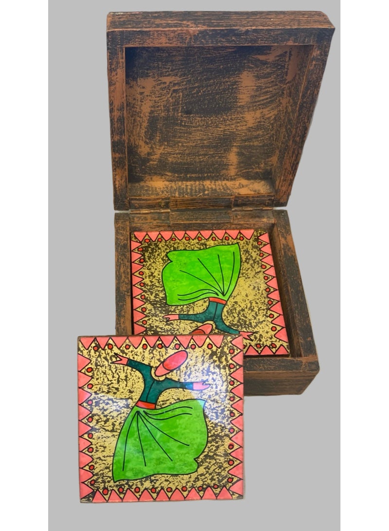 Coaster Set 6 Pcs - Image 2