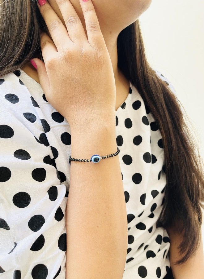 JHB Evil Eye Hand Bracelet For Women And Girls - Image 3