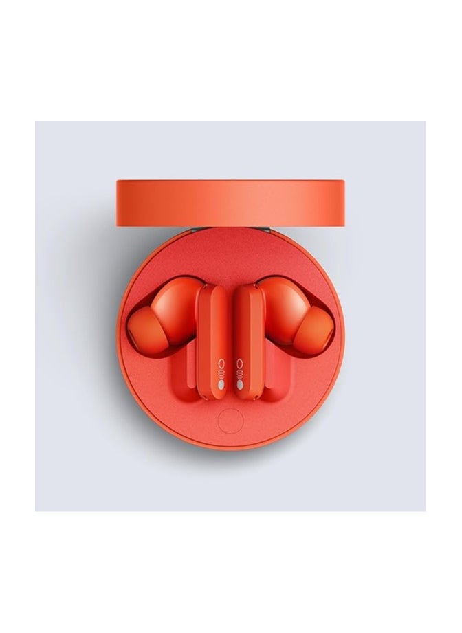 CMF by Nothing Buds Pro Wirelesss Earphones with 45 dB ANC, Ultra Bass Technology, Custom Dynamic Bass, IP54 Dust and Water Resistance, 6 HD Mics and Up to 39 Hours of Battery - ORANGE