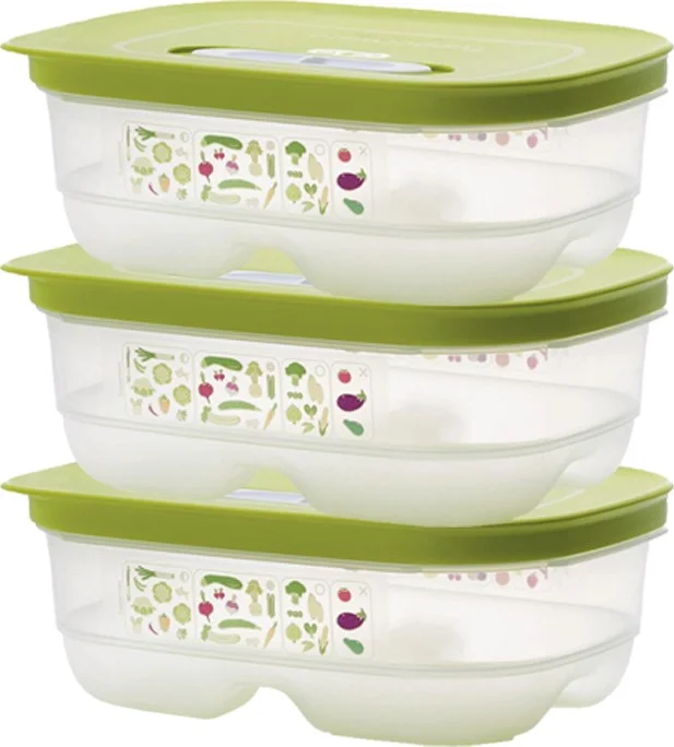 Tupperware Sera Refrigerator Storage Container 3 x 800 ml