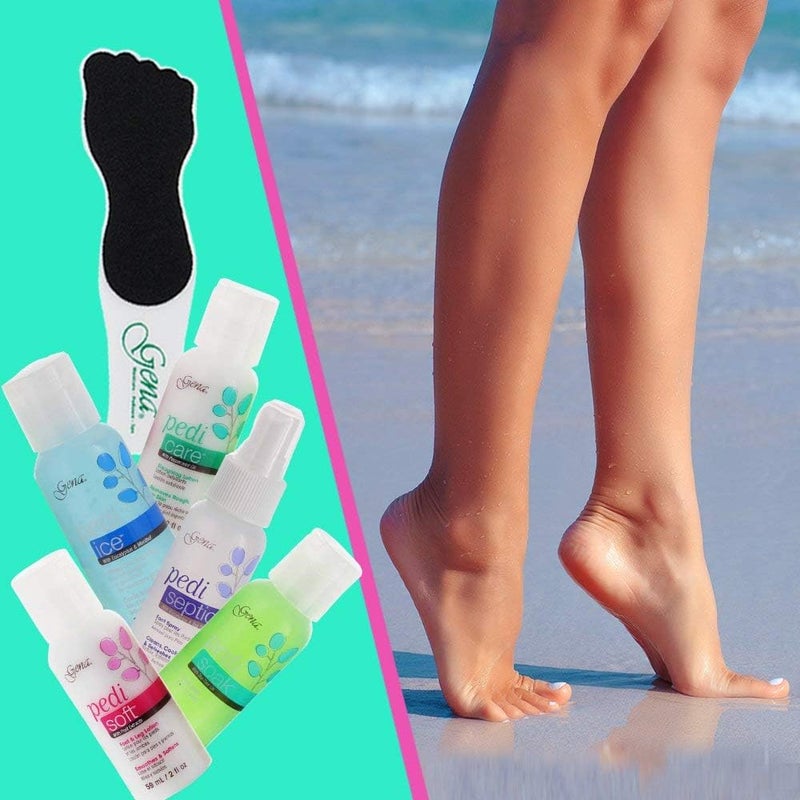 Gena Feet-to-Go Pedicure Kit for Foot Care and Odor Prevention - Image 3