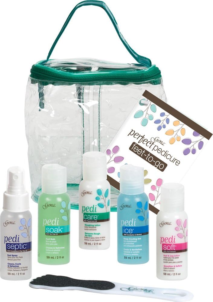 Gena Feet-to-Go Pedicure Kit for Foot Care and Odor Prevention - Image 1
