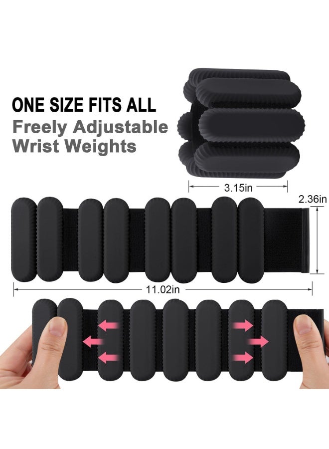 طقم أوزان كاحل 2 قطعة لأوزان الساق والذراع والمعصم مع حزام قابل للتعديل للجري، الجمباز، الأيروبيك، العلاج الطبيعي - زوج 1 كجم - Image 2