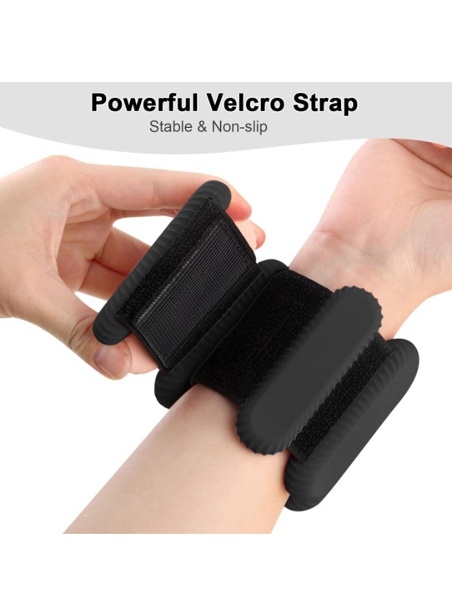 طقم أوزان كاحل 2 قطعة لأوزان الساق والذراع والمعصم مع حزام قابل للتعديل للجري، الجمباز، الأيروبيك، العلاج الطبيعي - زوج 1 كجم - Image 3