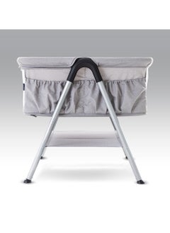 TEKNUM Teknum FELLOW 2 Twin Bedside Crib Bassinet - Grey  - Image 4