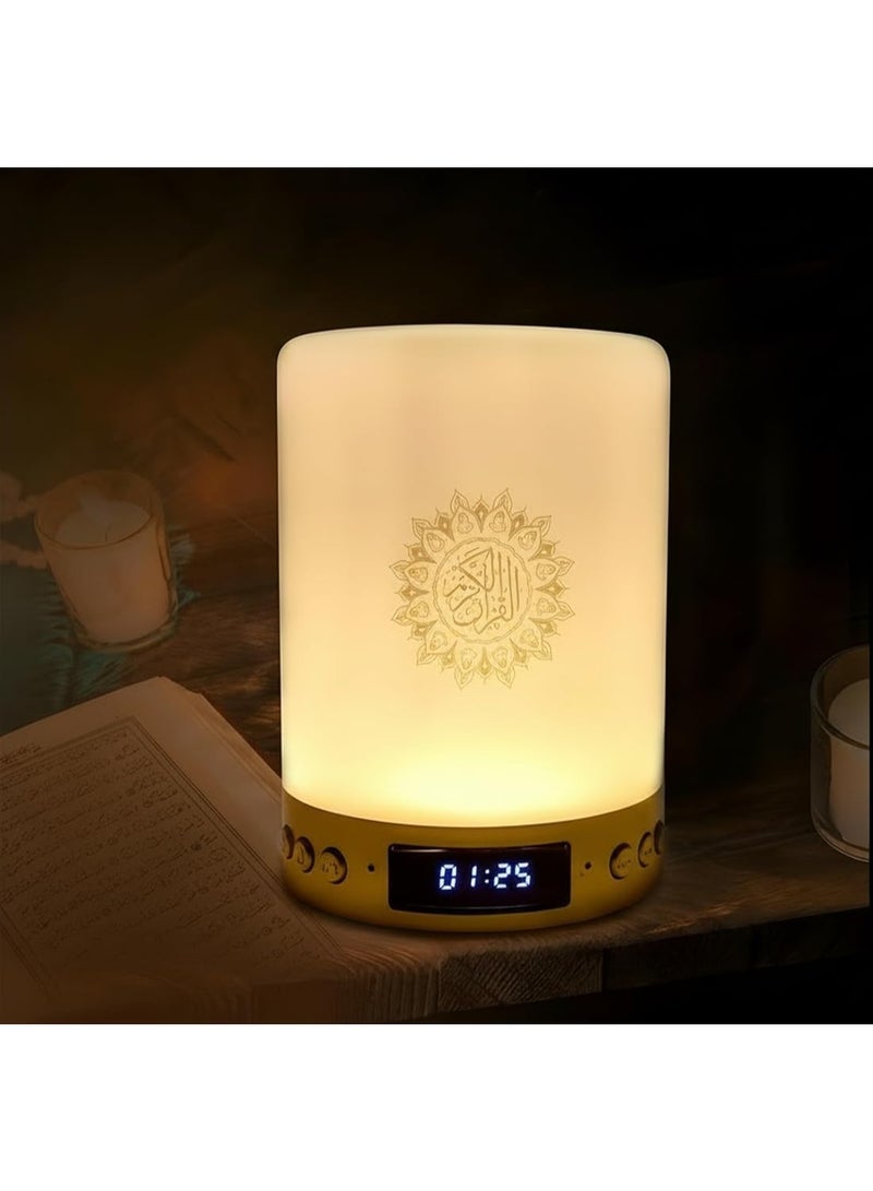 Maggi Magplayer Portable Quran Bluetooth Speaker Light, Multiple Language Translation with Time Display - Quran Player with Remote & App Control, Wireless Azan Speaker, 8GB SD Card, 6K+ Cities Azan Support - Image 1