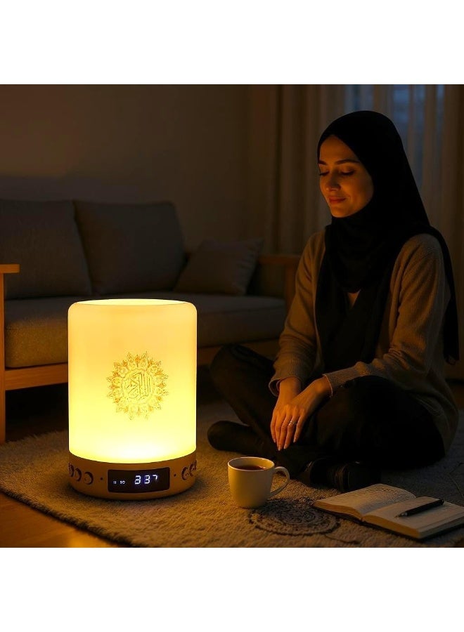 Maggi Magplayer Portable Quran Bluetooth Speaker Light, Multiple Language Translation with Time Display - Quran Player with Remote & App Control, Wireless Azan Speaker, 8GB SD Card, 6K+ Cities Azan Support - Image 5